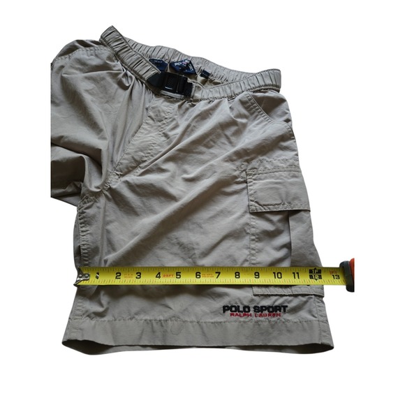 Vintage 90s Mens M EUC POLO SPORT RALPH LAUREN 7" Water Repellent Hiking Shorts - Picture 8 of 16